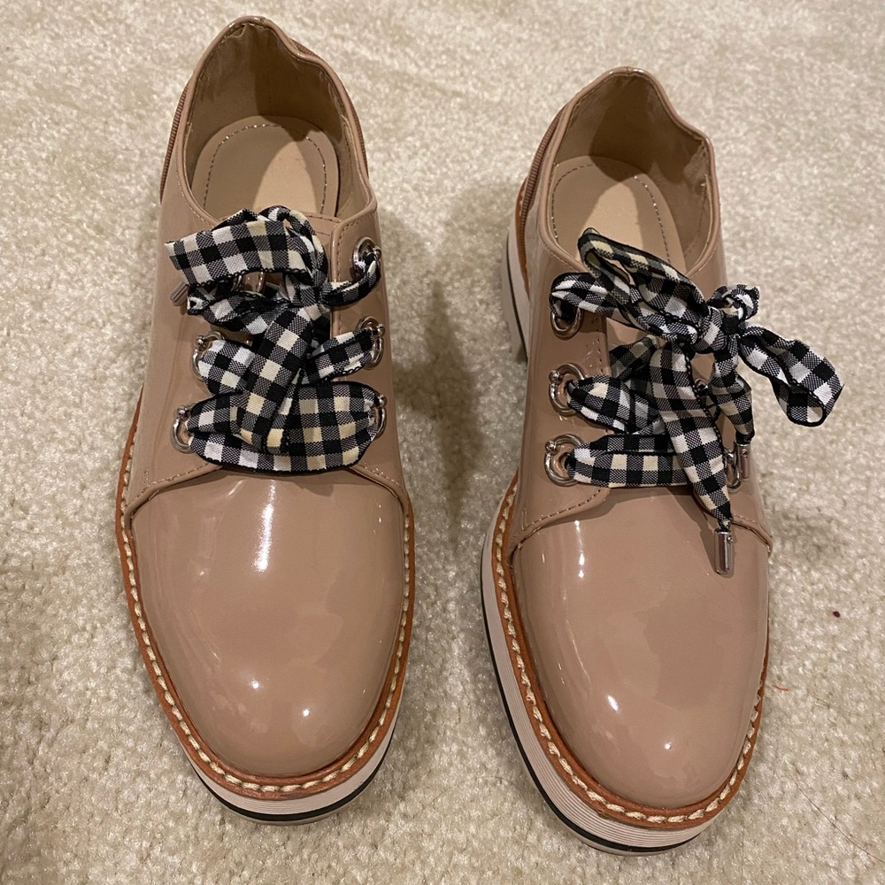 Zara pre-owned pink shoes size 36